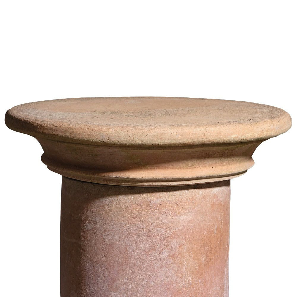 Preview: Colonne en terre cuite d’Impruneta avec chapiteau lisse